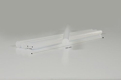 Steinel 20736 Standardowe Wkłady Klejowe na Gorąco, Ø 11 mm, 1 Kg, Ok. 40 Wkładów