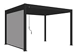 HOCHWERTIGES MATERIAL: Das Pavillon Zubehör besteht aus 20% Aluminium und 80% Textil, um Langlebigkeit und Qualität sicherzustellen.