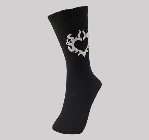 Image of TRAZO Women's Calf Length Designer Printed Multicolor, Multi-Purpose Socks | Socks for Women (Pack of 5)