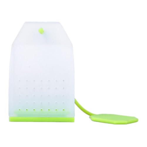 Jubilofex Colino da tè in silicone – Sacchetto da tè in silicone per foglie sciolte – da tè per foglie sciolte, filtro da tè riutilizzabile sicuro per tazze da tè, teiere,