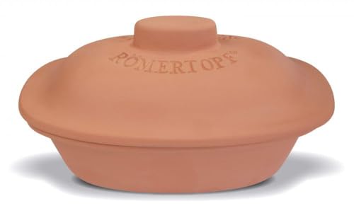 Römertopf Keramik-Bräter Trend Tonbräter Dampfgarer 3,5 Liter