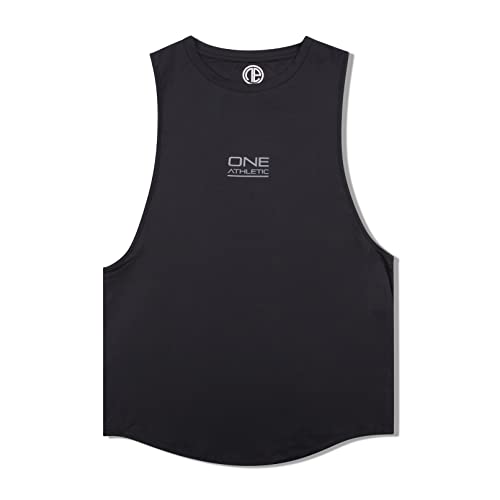Gilet homme One Athletic Mtech veste sans manches de sport noire