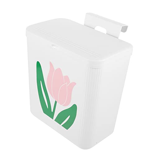 Cubo de basura rectangular decorativo para cocina miniatura 1