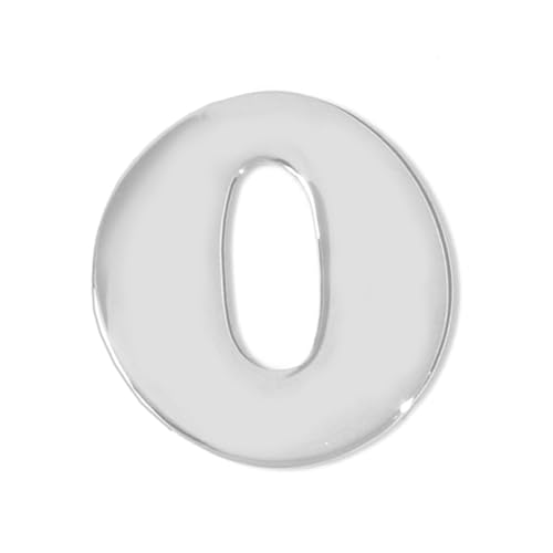 Image of GG Grand General 94342 4 Inches Chrome Letter O with Tape