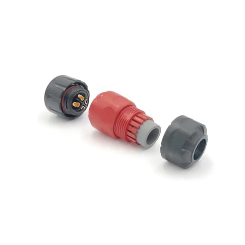 Connecteur 4 broches etanche M20 pour eclairage de jardin et sonorisation exterieure - 3