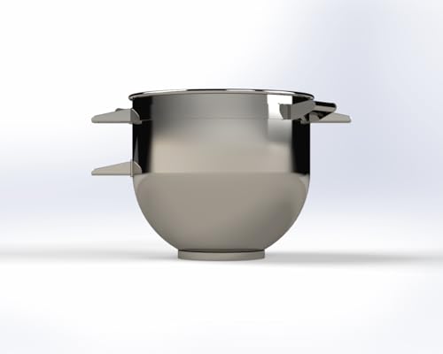 Tazón Mezclador de Acero Inoxidable 80QT CYL Corporation miniatura 2