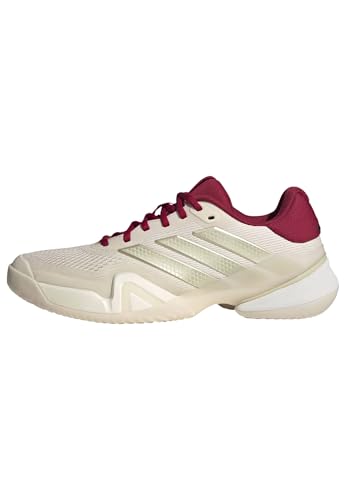 Image of adidas Mens Barricade 14 Tennis Sneakers Shoes - Black, Orange