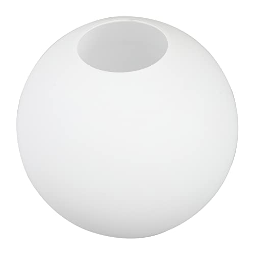 COOLHIYA 1 St Kulfrostad lampskärm sfäriska lampskärmar öppningsbara klot lampskärmar vägglampa takfläkt lampskärm i glas lampskärm tillbehör matt kristallkrona golv Jorden Glasskula vit