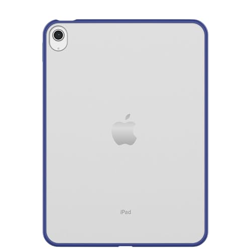 OtterBox iPad 10th Gen & A16 React Case - Thrapt Blue Ultra-Thin Easy Installation Raised Edges Protect Camera & Screen
