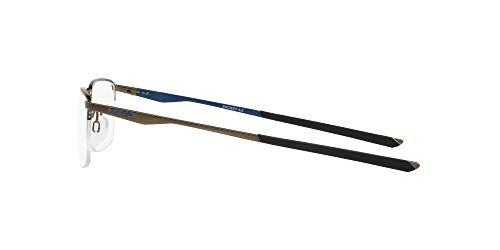 Image of Oakley Mens OX3218 Socket 5.5 Rectangular Eyeglasses