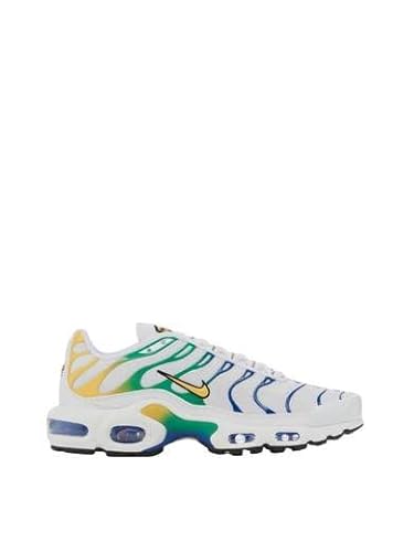 Nike Air Max Plus, Zapatillas para Hombre, Blanco/Gris, Color blanco., 43 EU