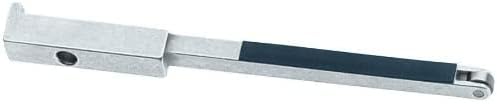 Dynabrade (11314) Contact Arm Assembly | 5/16" Diameter x 1/8" Wide, Steel Wheel, with 1/4" (6 mm) Wide Platen | For 1/4" (6 mm) Wide x 18" (457 mm) Long Belts