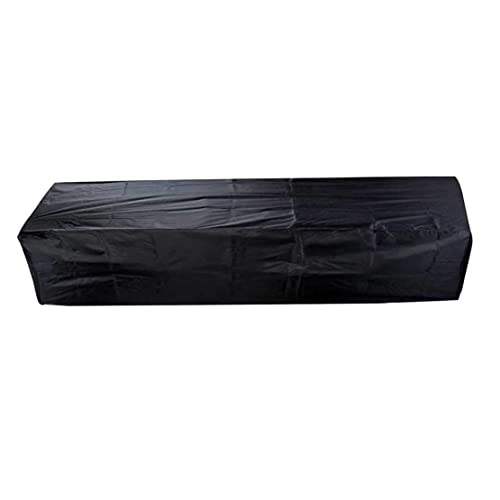 Housse table billard imperméable et anti-poussière en polyester noir