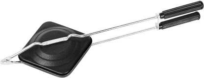 SMARTANT® nonstick, non electric, Gas compatible Regular Sandwich toaster,Black (MUMBAI MASALA SANDWICH)