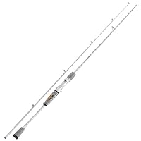 Sougayilang Angelrute, IM6 Graphit Casting Rod - Zwei Teile, SuperPolymer Griff Angelrute für Barschangeln- 1,8M