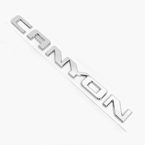 Emblema de Canyon con acabado cromado premium compatible con Denali 22900425 3