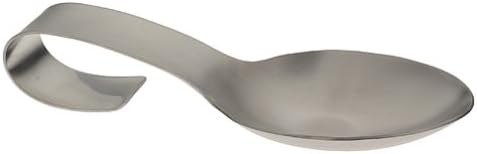 Amco Stainless Steel Spoon Rest, Single Spoon Rest