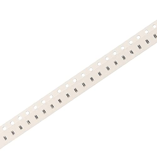1500pcs 0603 SMD Capacitor 0603 Chip Resistor Assortment Kit 1% 1/10W 0.1W 0 ohm-10M ohm Resistors Assorted 60 Value