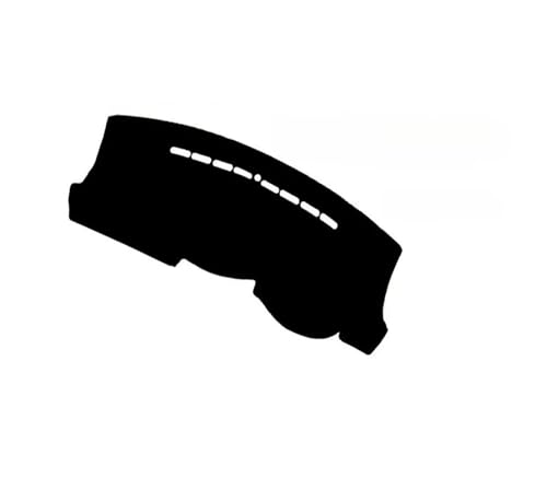 Alfombrilla para salpicadero de coche protectora antideslizante negra LHD