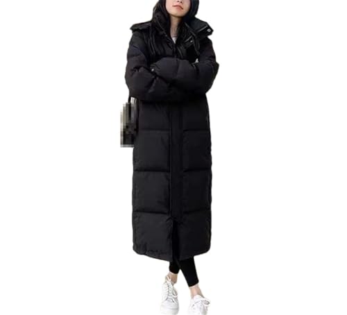 Parka longue duvet de canard femme manteau épais chaud contre le vent