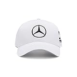 Mercedes AMG Petronas Formula Uno Team - Merchandise ufficiale Formula 1 - Lewis Hamilton 2022 Team Cap, bianco, Etichettalia unica