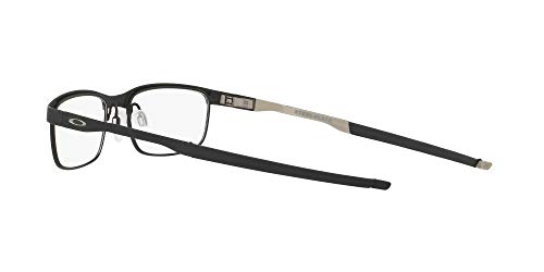 Image of Oakley mens Ox3222 Steel Plate Rectangular Prescription Eyewear Frames
