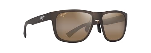 MAUI JIM GAFAS Puakea_H670-01 C: BROWN/EYE SIZE: 57 TEMPLE LENGTH: 145 VERTICAL SIZE: 45 Cura della persona e salute