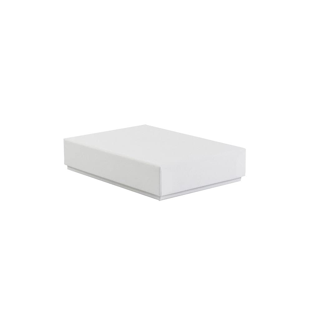Packaging World A6 Luxury Rigid Presentation Stationery Gift Box 35mm (White)