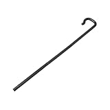 Healvian Abnehmbarer Schwarzer Gehstock DREI Stück Zauberstab Aus Robustem Material Vielseitiges Halloween Kostüm Und Theateraccessoire Für Erwachsene Und Reisen