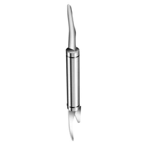 MOLUCKFU Desvenador de Camarones de Acero Inoxidable 304 Pelador de Intestinos de Camarón Herramienta para Limpiar Líneas de Camarón Tamaño Adecuado para Cocina y Picnic