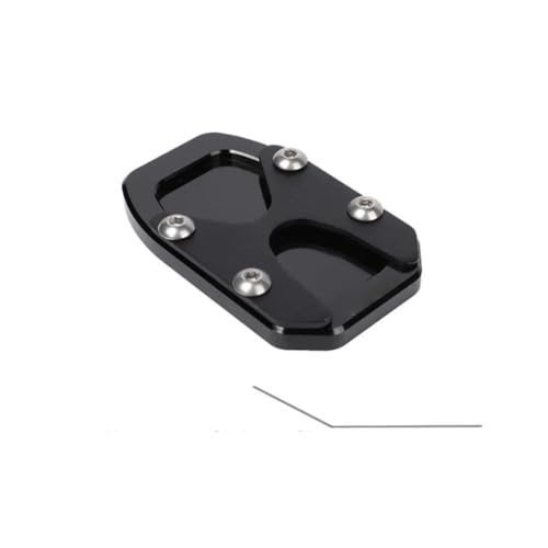Plaque d'extension de béquille de moto usinée CNC durable - 2