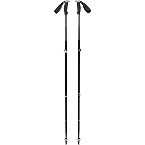 Black Diamond Trail Sport Trekking Poles, Two Lightweight Collapsible Aluminum Hiking Sticks with...