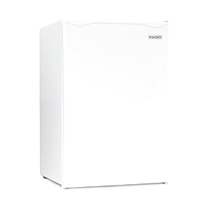 Igloo Kompakter Kühlschrank 2, 6 m³ mit Gefrierfach, 2 Ablagen, perfekt für Häuser, Büros, Schlafsäle, Weiß