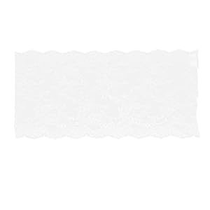 Lace Trim, Pink Lace Color Lace Trim Borduurkant Zacht en comfortabel voor verjaardag voor Restauran(Gebroken wit)