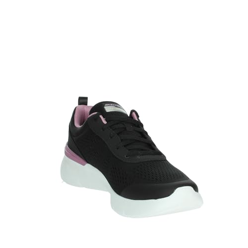 Skechers Donna Skech-Air Dynamight 2.0 - New Heights Sneaker In Nero/Malva, Taglia 37.5, Vegan, Lavabile In Lavatrice - 5