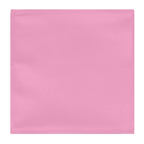 Image of Jacob Alexander Men's Pocket Square Solid Color Handkerchief
