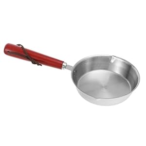 Holidyoyo Mini Bratpfanne 12cm Edelstahl