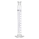 Hirschmann Duran Mischzylinder mit Polyethylene Stopfen, NS 24/29, Klasse B, Blau Graduiert, 100 ml Kapazität, 1 ml Teilung, 0,5 ml Toleranz, 290 mm Höhe, 2 Stück