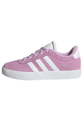 Adidas Mixte Enfant VL Court 3.0 Shoes, Bliss Lilac/Cloud White/Grey Two, 39 1/3 EU