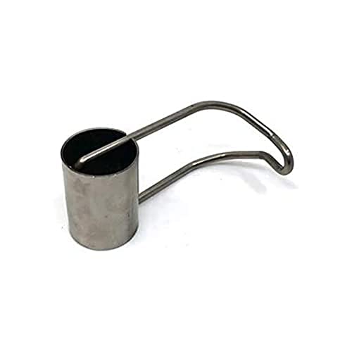 Support de phare en acier London Craftwork finition argentée supérieure
