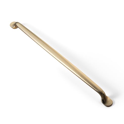 Goo-Ki 6 Pack Champagne Bronze 12 5/8" Center to Center Arch Cabinet Pulls Drawer Handles Zinc Alloy Modern Hardware for Kitchen and Bathroom Cupboard
