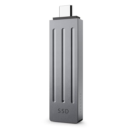 Seagate Ultra Compact 1TB SSD, 1,000 MB/s Transfer Speed, IP54 Dust & Water Resistance, Compatible with Windows, Mac, Android, iPhone, Tablets & Gaming Consoles, 6-Month Dropbox Backup view 2