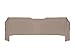 WeatherTech FloorLiner HP Custom Fit Floor Mats for Ford Super Duty - 2nd Row (453052IM), Tan