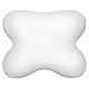 Edda Lux Bezug passend für Tempur OMBRACIO Schlafkissen, 60/56 x 50/48 cm, formbeständiger Jersey Kissenbezug für Schmetterlingskissen, aus 100% Baumwolle, in Weiß