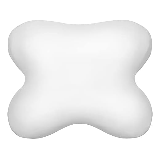 Edda Lux Bezug passend für Tempur All-Around Schlafkissen, 60/56 x 50/48 cm, formbeständiger Jersey Kissenbezug für Schmetterlingskissen, aus 100% Baumwolle, in Weiss