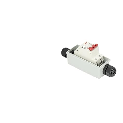 Interruptor de aire solar DC 550V 63A 2P con caja de distribución HT-2 para carril Din 5