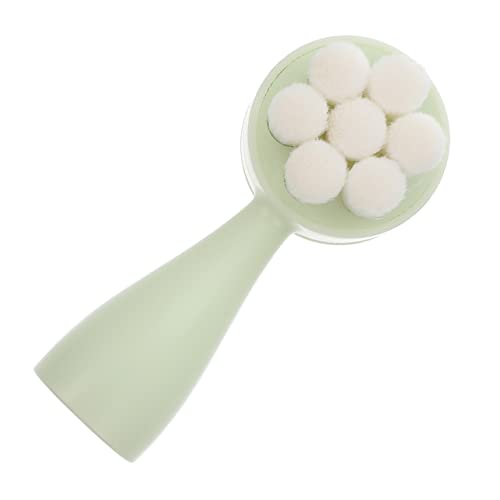 FOMIYES Portable Face Brush with Gentle Cleansing Bristles for Exfoliating and Massaging Facial Accessory for Deep Cleansing and Blackhead Removal Present Occasion