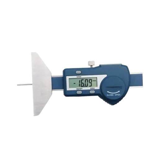 Calibrador digital de profundidad 0-25 mm acero inoxidable miniatura 1