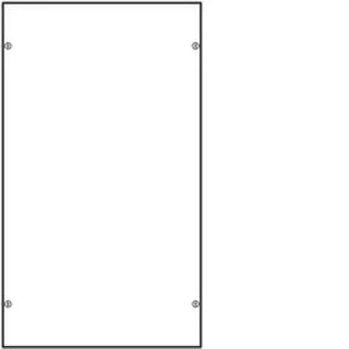 Couvercle aveugle fixe 600 x 350 Hager quadro protection armoire