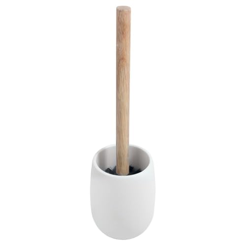 Spirella - Brosse WC élégante en polyrésine et Bois, Design Moderne pour Salle de Bain, Facile à Nettoyer, Parfaite pour Un intérieur soigné, Taille...